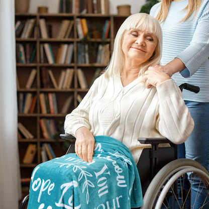 Wonderful Grandma Blanket: Inspiring Words Printed for You