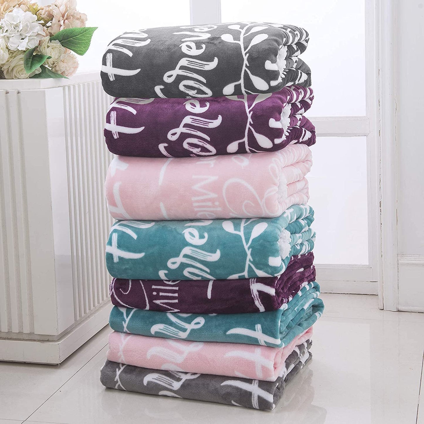 Wonderful Grandma Blanket: Inspiring Words Printed for You
